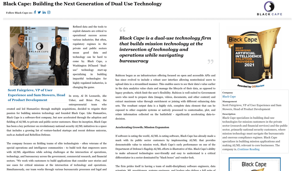 CIOReviewArticle